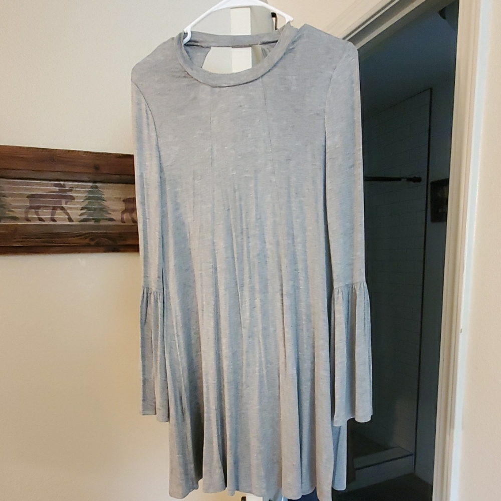 Gray dress